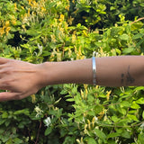 Flat Silver Cuff
