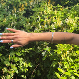 Tri Colored Clasp Bracelet