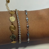 Dainty Silver Star Bracelet