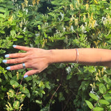 Silver Wavey Bracelet