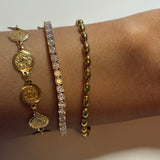 Gold Bead Bracelet