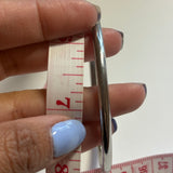 Heavy Duty Circular Silver Bangles