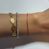 Thin Red Bracelet