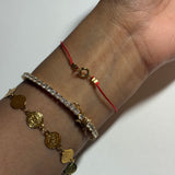 Thin Red Bracelet