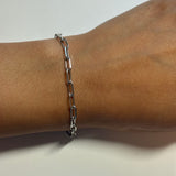 Silver Paper Clip Chain