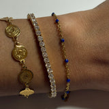 Blue Bead Bracelet