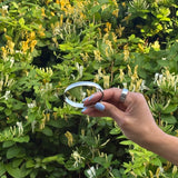 Thick Silver Clasp On Bangle